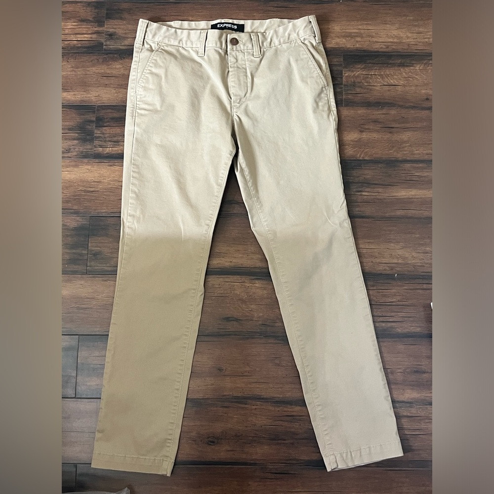 Express Stretch + Chinos Khaki